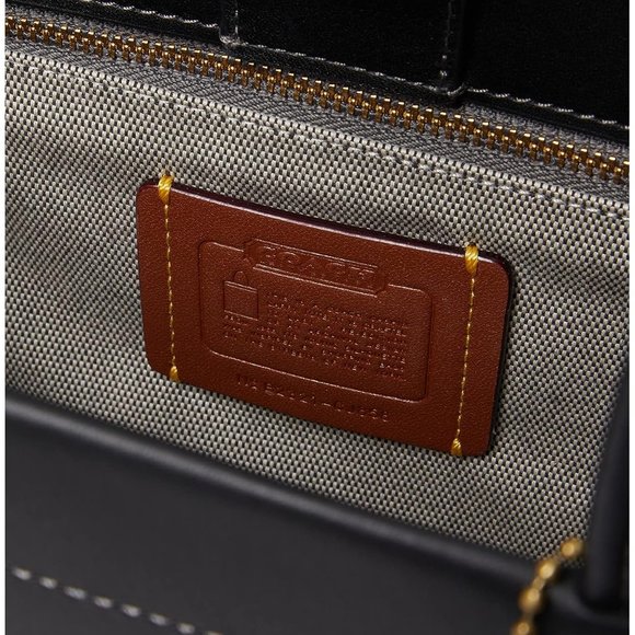 NWT Coach Belvedere Cashin Carry 22 Fire Island Graphic Leather Purse Handbag - Picture 2 of 15